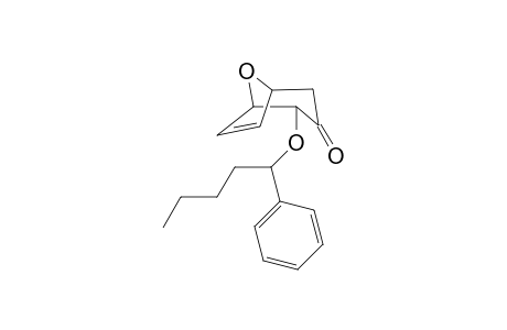2.alpha.-(1-Phenylpentoxy)-8-oxabicyclo[3.2.1]oct-6-en-3-one isomer