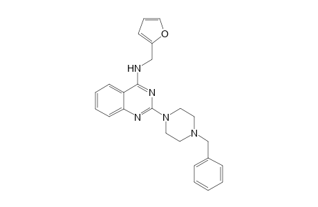 2-(4-benzylpiperazin-1-yl)-N-(2-furylmethyl)quinazolin-4-amine