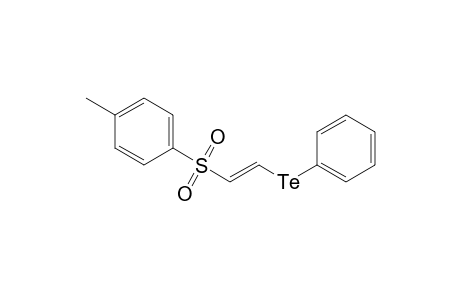 1-Methyl-4-[(E)-2-(phenyltelluro)ethenyl]sulfonylbenzene