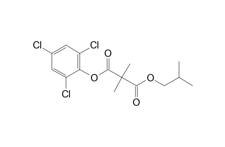 Dimethylmalonic acid, isobutyl 2,4,6-trichlorophenyl ester