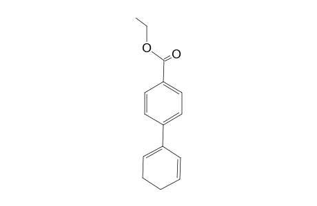 4-(1-cyclohexa-1,5-dienyl)benzoic acid ethyl ester