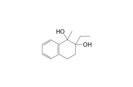 1,2-Naphthalenediol, 2-ethyl-1,2,3,4-tetrahydro-1-methyl-, cis-