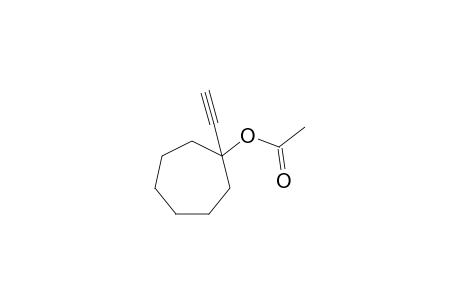 1-ethynylcycloheptanol, acetate