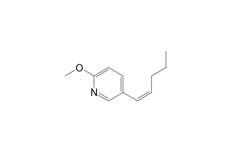 (Z)-2-Methoxy-5-(pent-1-en-1-yl)pyridine