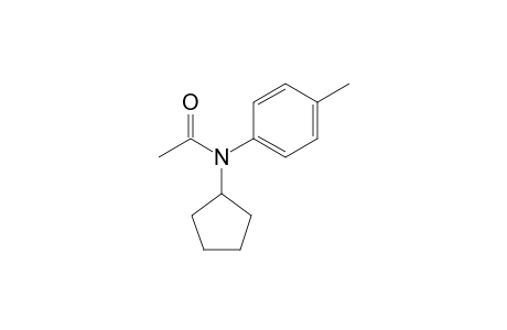 N-Acetyl-N-cyclopentyl-4-methylaniline