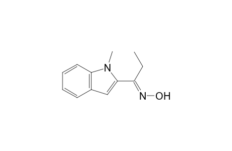 (Z)-(1-(1-Methyl-1H-indol-2-yl)-1-propanone oxime