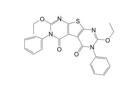 2,7-Diethoxy-3,6-diphenylthieno[2,3-d:5,4-d']dipyrimidine-4,5(3H,6H)-dione
