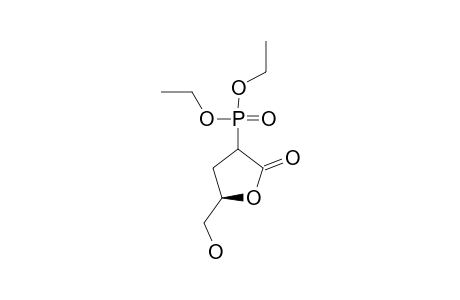DIETHYL-5-(HYDROXYMETHYL)-2-OXOTETRAHYDROFURAN-3-YL-PHOSPHONATE;MAJOR-DIASTEREOISOMER