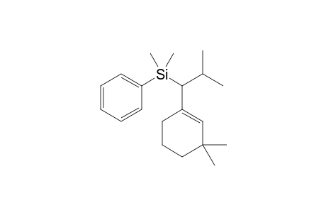 [1-(3,3-dimethyl-1-cyclohexenyl)-2-methylpropyl]-dimethyl-phenylsilane