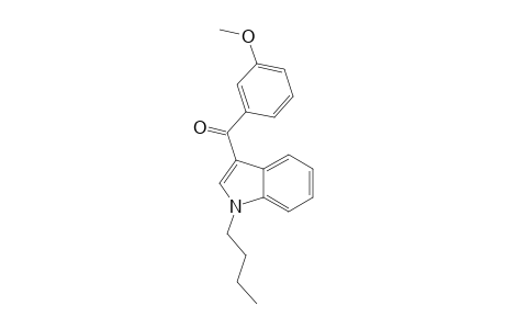(1-Butyl-1H-indol-3-yl)(3-methoxyphenyl)methanone