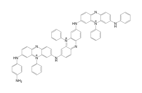 2-[(4-Aminophenyl)amino]-8-({8-[(8-anilino-10-phenylphenazin-10-ium-2-yl)amino]-10-phenylphenazin-10-ium-2-yl}amino)-10-phenylphenazin-10-ium