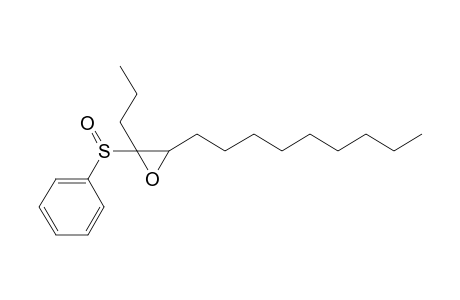 (E)-4-Phenylsulfinyl-4,5-epoxytetradecane