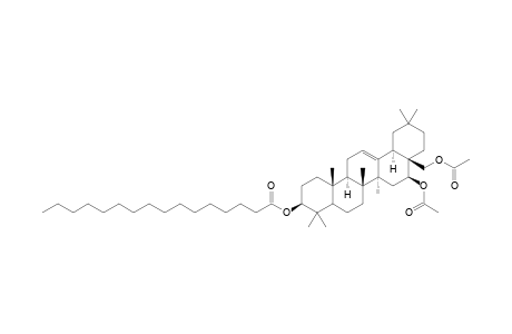 3.beta.-Palmityl-16.beta.,28-diacetyl-Longispinogenin