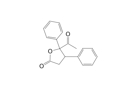 5-Acetyl-4,5-diphenyltetrahydrofuran-2-one