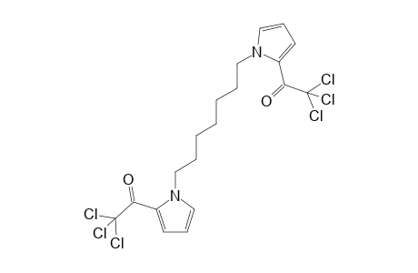 1,1'-(1,7-Heptylidene)-2,2'-bis(trichloroacetyl)bis(pyrrole)
