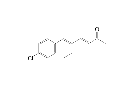 (3E,5E)-6-(4-chlorophenyl)-5-ethyl-hexa-3,5-dien-2-one