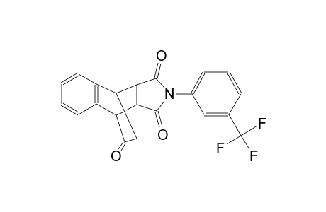 2-(3-(trifluoromethyl)phenyl)-3a,4,9,9a-tetrahydro-1H-4,9-ethanobenzo[f]isoindole-1,3,10(2H)-trione