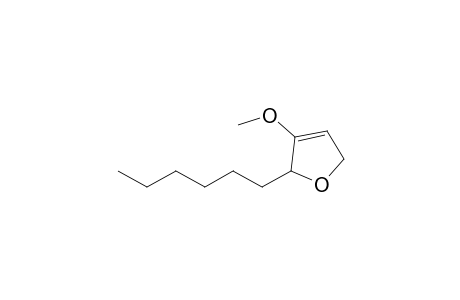2-Hexyl-3-methoxy-2,5-dihydrofuran