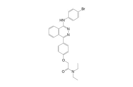 2-{4-[4-(4-bromoanilino)-1-phthalazinyl]phenoxy}-N,N-diethylacetamide