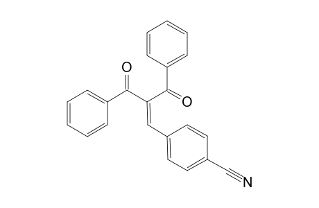 4-(2-benzoyl-3-oxo-3-phenylprop-1-enyl)benzonitrile