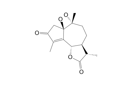 1-BETA,10-ALPHA-DIHYDROXY-1,10-DEOXY-GORGONOLIDE