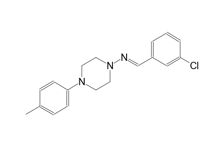 1-piperazinamine, N-[(E)-(3-chlorophenyl)methylidene]-4-(4-methylphenyl)-