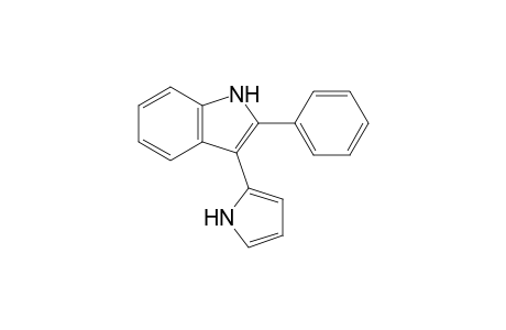 2-phenyl-3-(1H-pyrrol-2-yl)-1H-indole