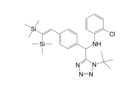 N-{[4-(2,2-Bis(trimethylsilyl)ethenyl)phenyl](1-tert-butyl-1Htetrazol-5-yl)methyl}2-chloroaniline