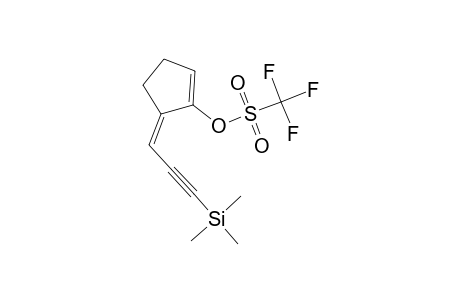 (Z)-5-[3-(Trimethylsilyl)-2-propynylidene]-1-cyclopenten-1-yl Trifluoromethanesulfonate