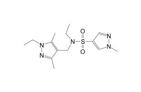 1H-pyrazole-4-sulfonamide, N-ethyl-N-[(1-ethyl-3,5-dimethyl-1H-pyrazol-4-yl)methyl]-1-methyl-