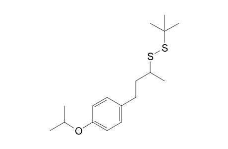 1-(tert-butyl)-2-(4-(4-isopropoxyphenyl)butan-2-yl)disulfane