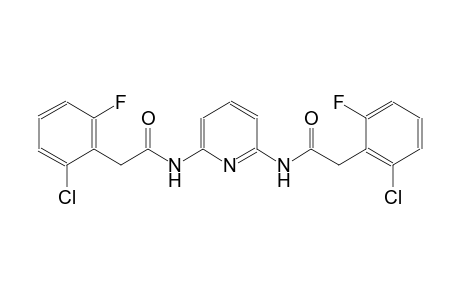 2-(2-chloro-6-fluorophenyl)-N-(6-{[(2-chloro-6-fluorophenyl)acetyl]amino}-2-pyridinyl)acetamide