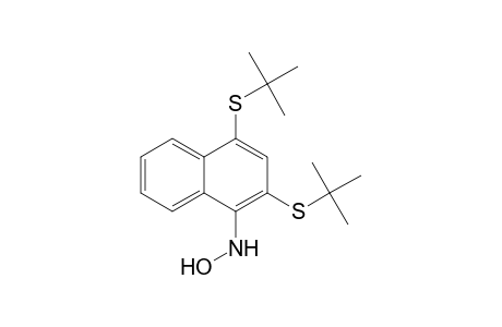 2,4-Di(1-tert-butylthio)-1-hydroxyaminonaphthalene