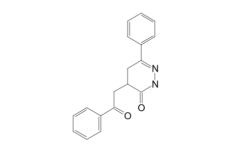 4,5-DIHYDRO-4-PHENACYL-6-PHENYL-3(2H)-PYRIDAZONE