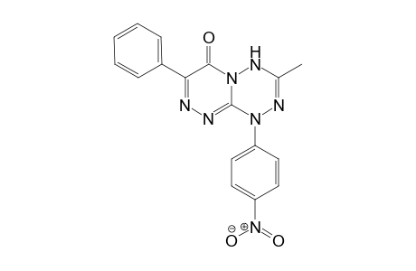 3-Methyl-1-(4-nitrophenyl)-7-phenyl-1H-[1,2,4]triazino[4,3-b][1,2,4,5]tetrazin-6(4H)-one