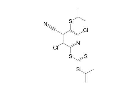 3-ISOPROPYLTHIO-2,5-DICHLORO-4-CANO-6-PYRIDYL-ISOPROPYLTRITHIOCARBONATE