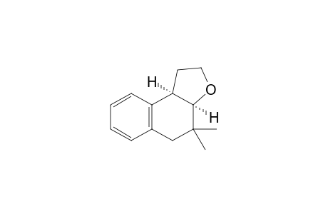 (3aR*, 9bR*)-1,2,3a,4,5,9b-Hexahydro-4,4-dimethylnaphtho[2,1-b]furan