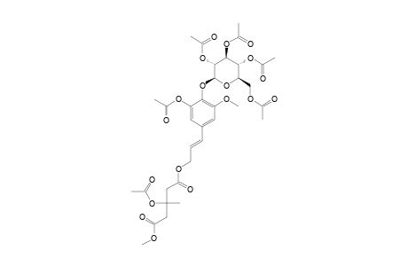 WAHLENBERGIOSIDE-PERACETATE