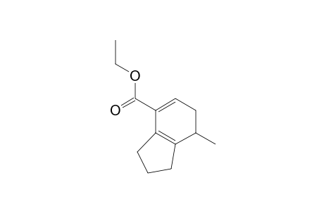 1H-indene-4-carboxylic acid, 2,3,6,7-tetrahydro-7-methyl-, ethyl ester