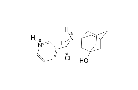 pyridinium, 3-[[(3-hydroxytricyclo[3.3.1.1~3,7~]dec-1-yl)ammonio]methyl]-, chloride