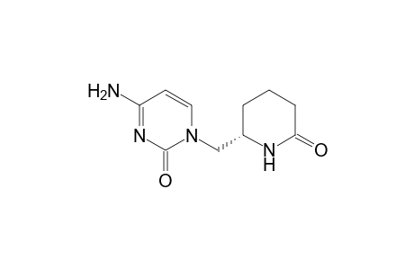 (S)-4-Amino-1-[(6-oxo-2-piperidinyl)methyl]-2(1H)-pyrimidinone