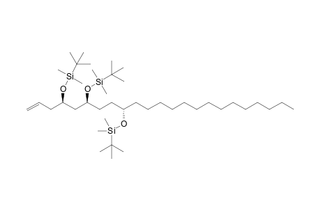 (4R,6S,9S)-4,6,9-Tris(tert-butyldimethylsilyloxy)tricos-1-ene