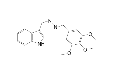 indole-3-carboxaldehyde, azine with 3,4,5-trimethoxybenzaldehyde