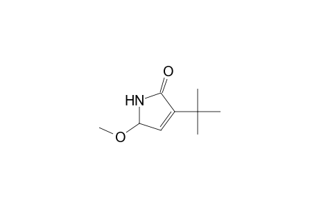 2H-Pyrrol-2-one, 3-(1,1-dimethylethyl)-1,5-dihydro-5-methoxy-