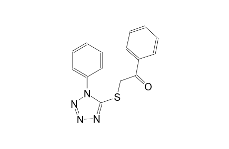 1-phenyl-2-[(1-phenyl-1H-tetraazol-5-yl)sulfanyl]ethanone