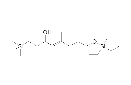 (4E)-5-Methyl-8-[(triethylsilyl)oxy]-2-[(trimethylsilyl)methyl]octa-1,4-dien-3-ol