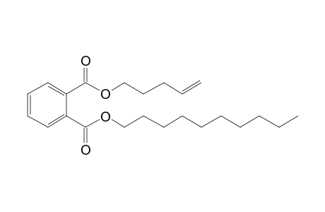 Phthalic acid, decyl pent-4-enyl ester