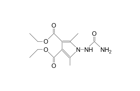 3,4-Diethoxycarbonyl-2,5-dimethyl-1-ureido-pyrrole