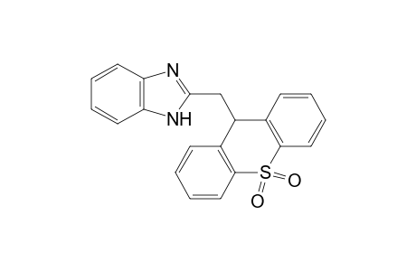 2-[(thioxanthen-9-yl)methyl]benzimidazole, S,S-dioxide