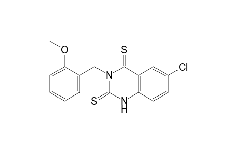 6-Chloro-3-(2-methoxybenzyl)quinazoline-2,4(1H,3H)-dithione